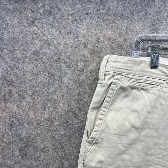 Polo Ralph Lauren Shorts Mens 38 Beige Relaxed Fit Chino Flat Front Summer - Picture 7 of 11